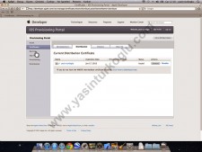 apple developer / distribution provisioning profilleri (adım 15)