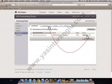 apple developer / distribution provisioning profilleri (adım 25)