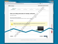 apple developer hesabı açmak (adım 10)