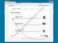 apple developer hesabı açmak (adım 11)