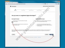 apple developer hesabı açmak (adım 4)